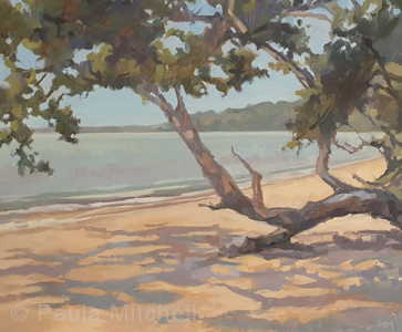 Day Dream is an original oil painting by multi award winning artist Paula Mitchell ARSMA